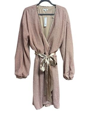 Baltic Born Packard Sparkle Mini Dress in Autumn Rose